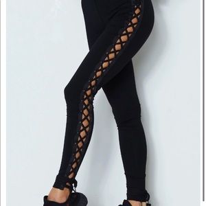 WHITEFOX Sport Gracie Lace up Leggings